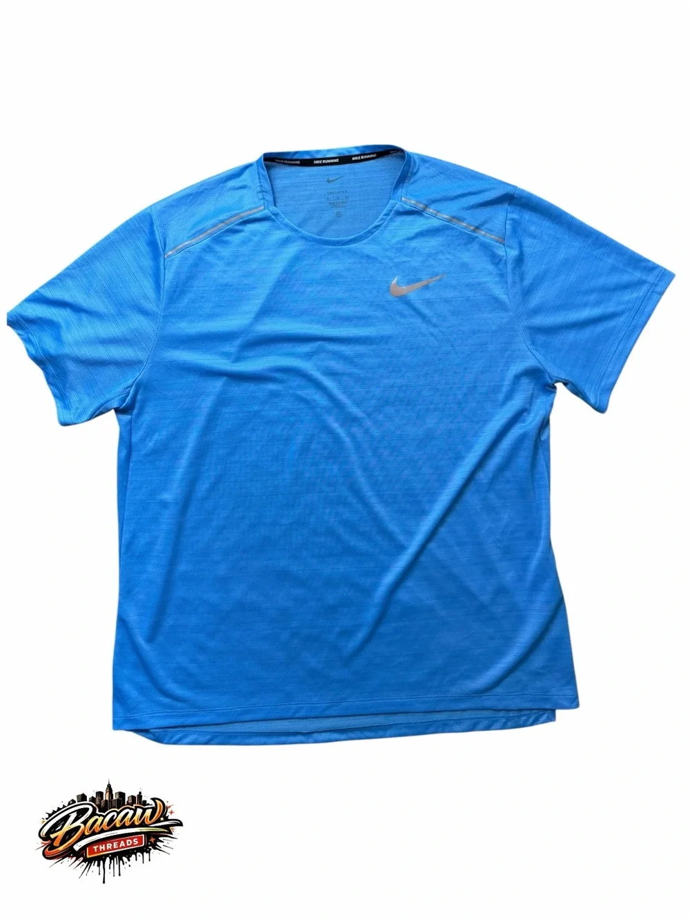 Nike Men’s XL Blue Short Sleeve Performance Running Shirt
